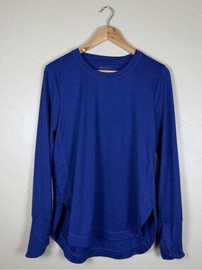Athleta Women’s Uptempo Long Sleeve Crew Neck Shirt Size Medium